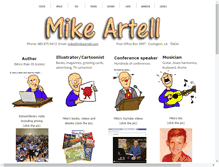 Tablet Screenshot of mikeartell.com
